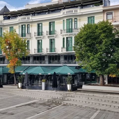 Άδειοι δρόμοι κατά το lockdown στην Κοζάνη