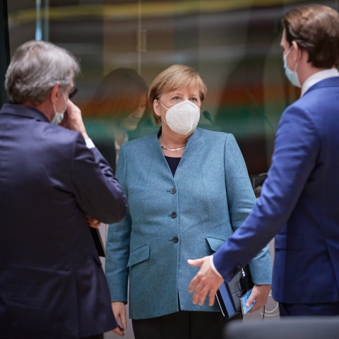 Η καγκελάριος της Γερμανίας, Άνγκελα Μέρκελ 