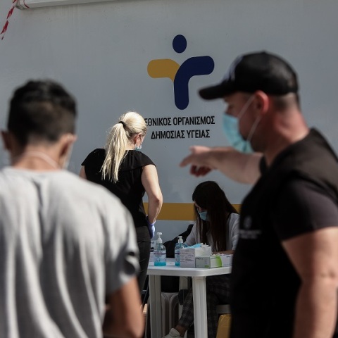 τεστ για τον κορωνοϊό