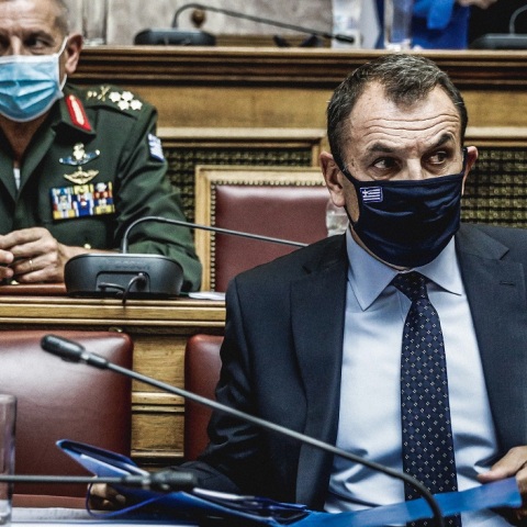 Ο υπουργός Εθνικής Άμυνας, Νίκος Παναγιωτόπουλος