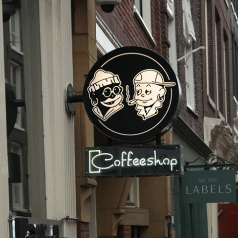 Ολλανδία -  coffee shop 