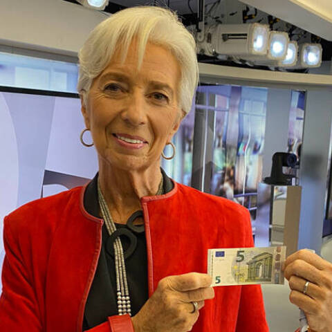 Η επικεφαλής της ΕΚΤ, Κριστίν Λαγκάρντ