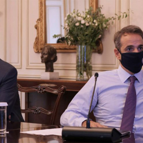 Σωτήρης Τσιόδρας - Κυριάκος Μητσοτάκης