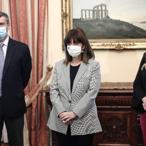 Η Κατερίνα Σακελλαροπούλου