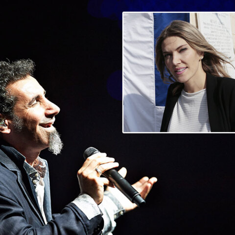 O Serj Tankian, τραγουδιστής των System of a Down - Στην ένθετη η Εύα Καϊλή
