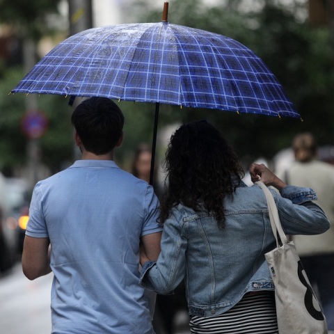 Βροχή, ομπρέλα