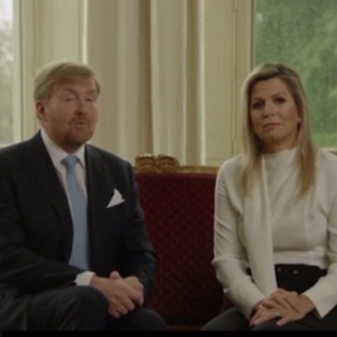 Το βασιλικό ζεύγος της Ολλανδίας