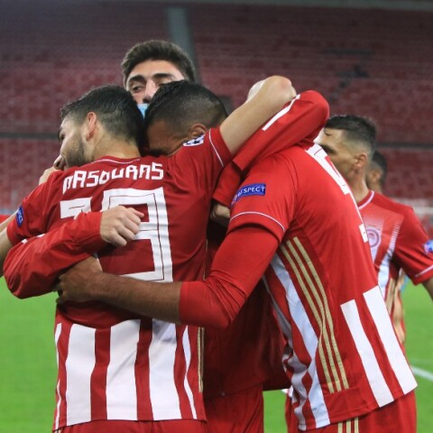 Οι παίκτες του Ολυμπιακού