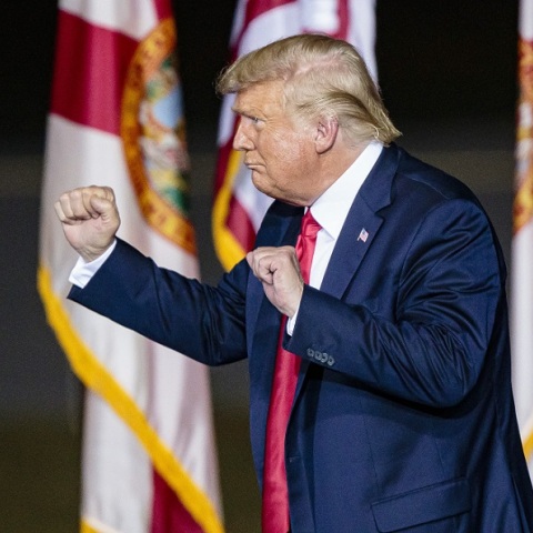 Ο Ντόναλντ Τραμπ στη Φλόριντα