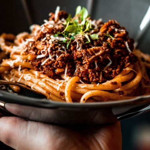 Μακαρονάδα με κιμά