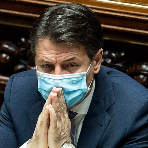 Ο Ιταλός πρωθυπουργός Τζουζέπε Κόντε