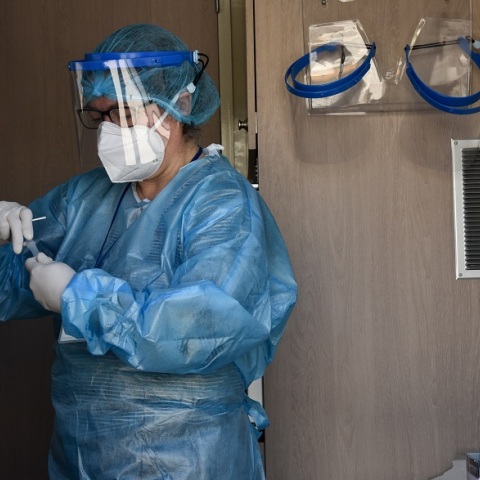 τεστ για τον κορωνοϊό