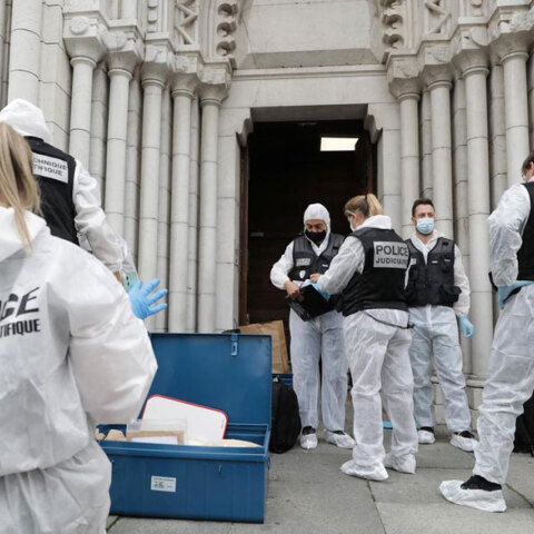 Τρομοκρατική επίθεση στον καθεδρικό ναό στη Νίκαια της Γαλλίας