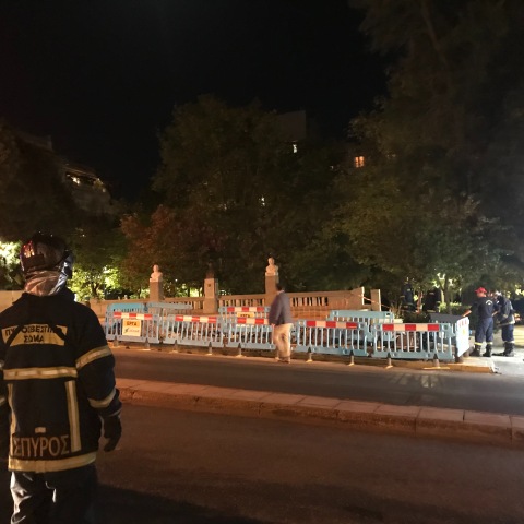 Έκρηξη στην πλατεία Κολωνακίου