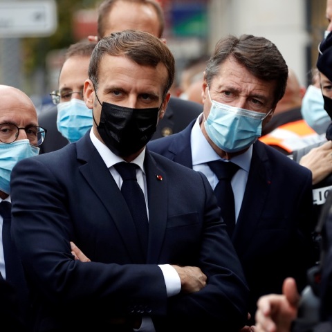 Ο Γάλλος πρόεδρος, Εμανουέλ Μακρόν