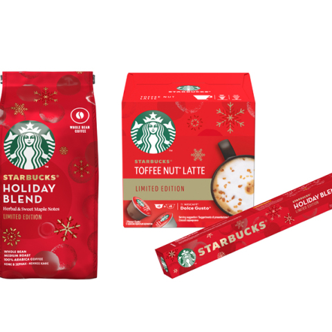 Χριστουγεννιάτικη σειρά Starbucks για απόλαυση στο σπίτι