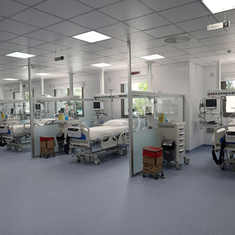 Η νέα πτέρυγα με τις 50 κλίνες ΜΕΘ για τον κορωνοϊό στο νοσοκομείο «Σωτηρία»