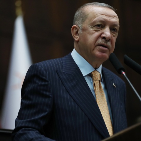 Ο Τούρκος πρόεδρος Ρετζέπ Ταγίπ Ερντογάν