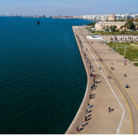 Δωρεάν rapid test από κλιμάκιο του ΕΟΔΥ στη Νέα Παραλία Θεσσαλονίκης