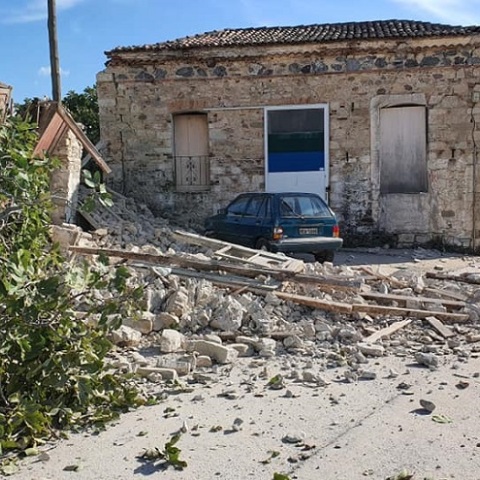 Καταστροφές στη Σάμο