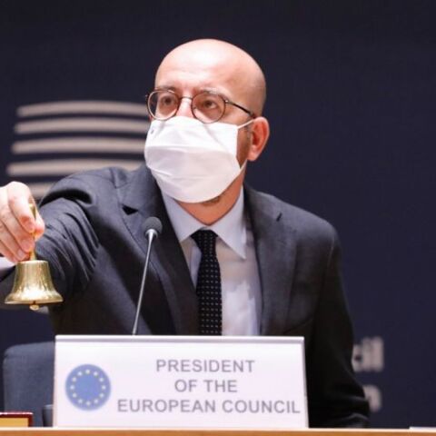 Ο πρόεδρος του Ευρωπαϊκού Συμβουλίου, Σαρλ Μισέλ