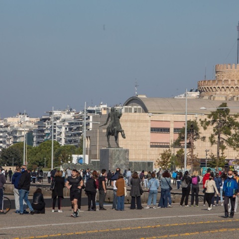 Θεσσαλονίκη - Ουρές για rapid τεστ