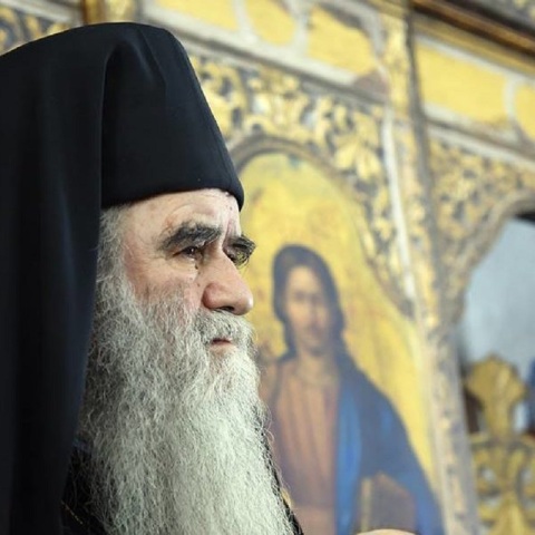 O μητροπολίτης Μαυροβουνίου Αμφιλόχιος