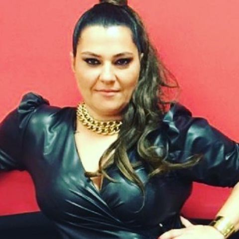 Η παρουσιάστρια και ηθοποιός, Κατερίνα Ζαρίφη