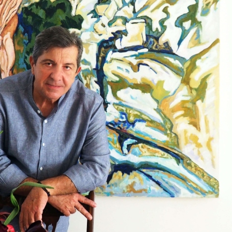 Ο ζωγράφος Γιώργος Παστάκας