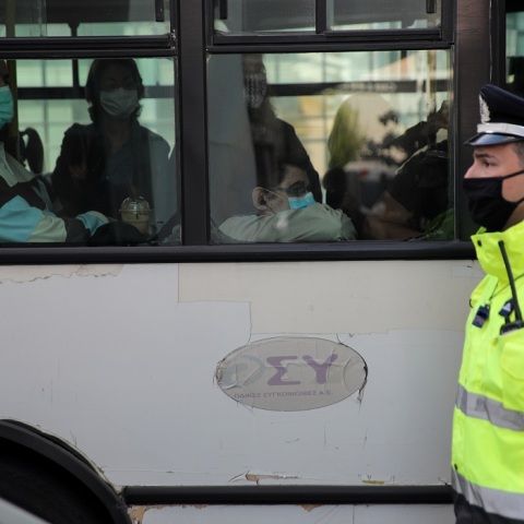Έλεγχοι της ΕΛ.ΑΣ. για τα μέτρα κατά του κορωνοϊού