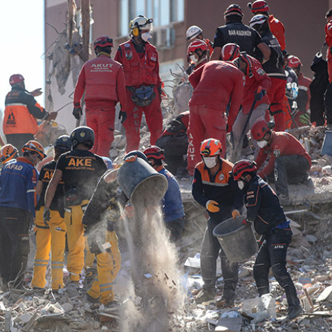 Τουρκία - Σμύρνη - Σεισμός 