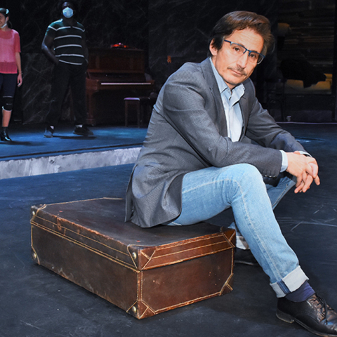 Ο Δημήτρης Τάρλοου στο Θέατρο Πορεία