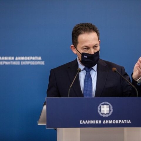 Ο κυβερνητικός εκπρόσωπος, Στέλιος Πέτσας