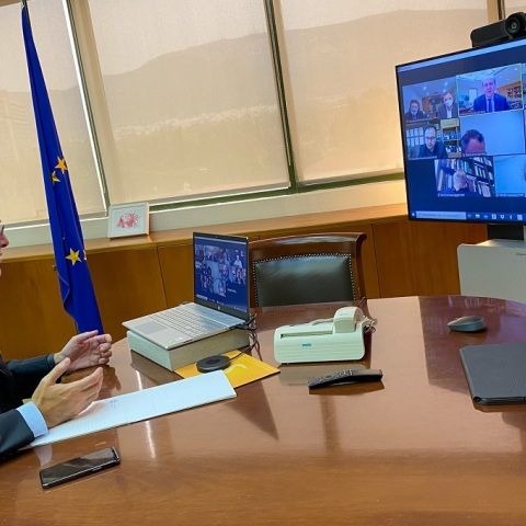 Ο υπουργός Περιβάλλοντος και Ενέργειας, Κωστής Χατζηδάκης