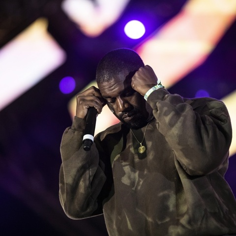 Ο ράπερ Κάνιε Γουέστ