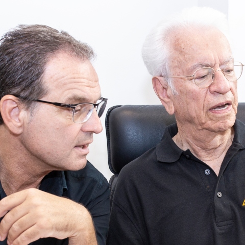 Ο Μάκης Προβατάς και ο Σταμάτης Κριμιζής 