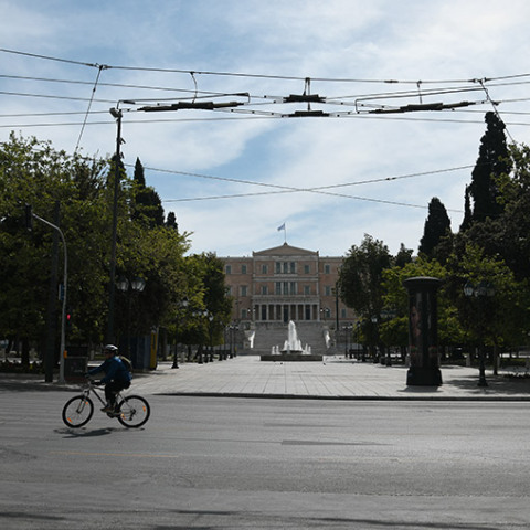 ΑΘΗΝΑ ΕΡΗΜΗ ΠΟΛΗ ΚΟΡΟΝΟΙΟΣ ΠΑΝΔΗΜΙΑ ΑΔΕΙΑ LOCKDOWN