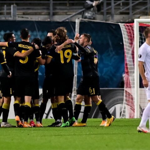 Οι παίκτες της ΑΕΚ