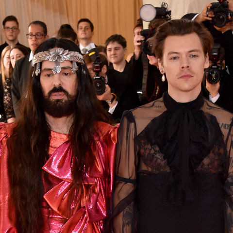 Alessandro Michele και Harry Styles ©Getty Images/ John Shearer