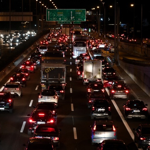 Μποτιλιάρισμα στην Αθηνών - Λαμίας