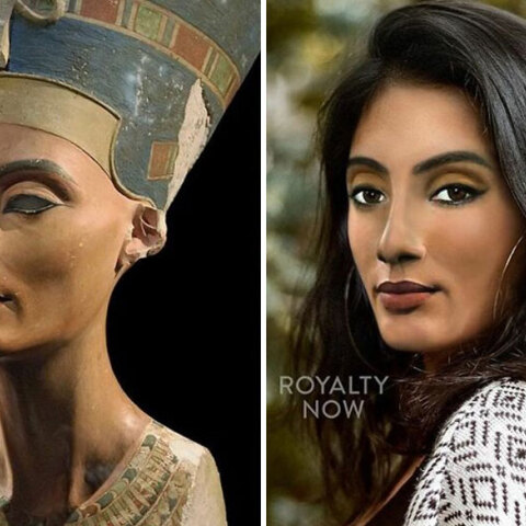 Η βασίλισσα της Αιγύπτου Νεφερτίτη και το πώς θα ήταν σήμερα