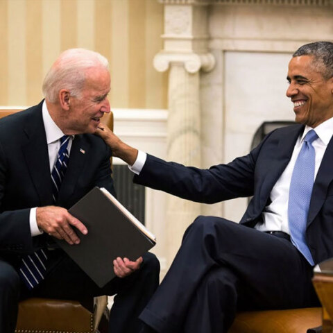 Μπαράκ Ομπάμα και Τζο Μπάιντεν 