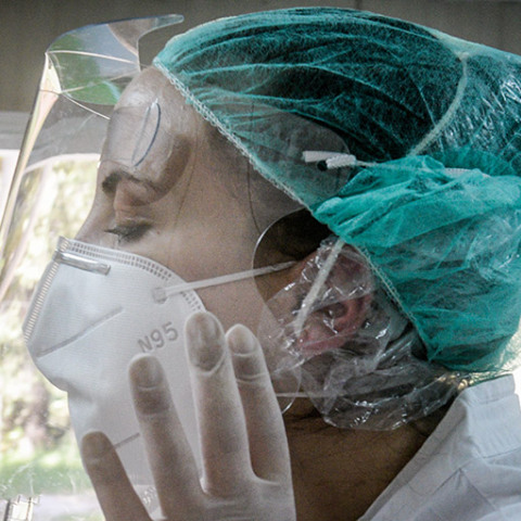 Κορωνοϊός - Ασπίδα προσώπου