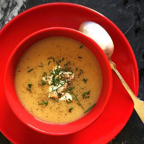 Η φημισμένη σούπα "Vichyssoise" ή "Potage Parmentier"