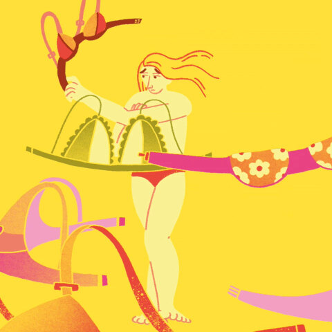 Εικονογράφηση καμπάνιας για τον καρκίνο του μαστού