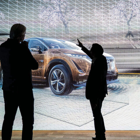 Ο Matthew Weaver, αντιπρόεδρος Nissan Design Europe και ο Chetan Chohan, design manager Nissan