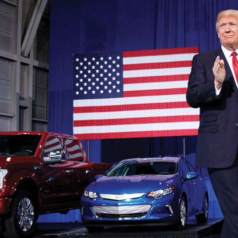 Ντόναλντ Τραμπ - Αμερικανική αυτοκινητοβιομηχανία