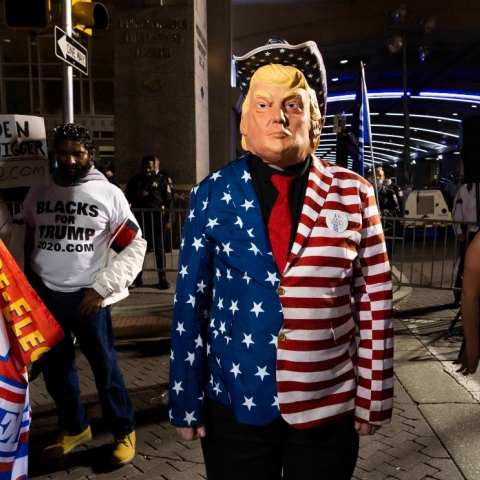 Υποστηρικτές του Τραμπ για τις αμερικανικές προεδρικές εκλογές του 2020