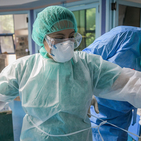 ΝΟΣΟΚΟΜΕΙΟ ΑΝΑΦΟΡΑΣ COVID-19 "ΣΩΤΗΡΙΑ"-ΣΤΙΓΜΙΟΤΥΠΑ ΑΠΟ ΤΗΝ ΜΟΝΑΔΑ ΕΝΤΑΤΙΚΗΣ ΘΕΡΑΠΕΙΑΣ