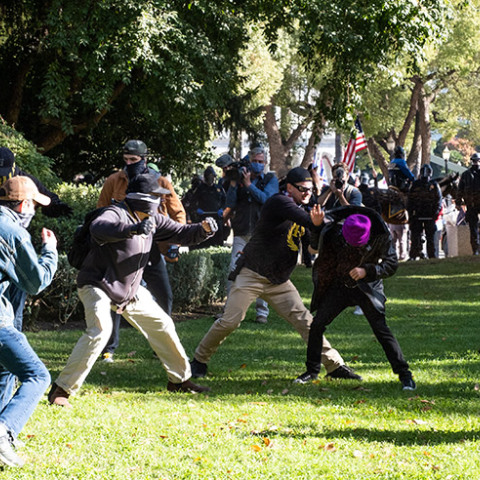 Επεισόδια σε πορεία οπαδών του Τραμπ στην Ουάσιγκτον